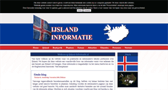 Desktop Screenshot of ijsland-informatie.nl